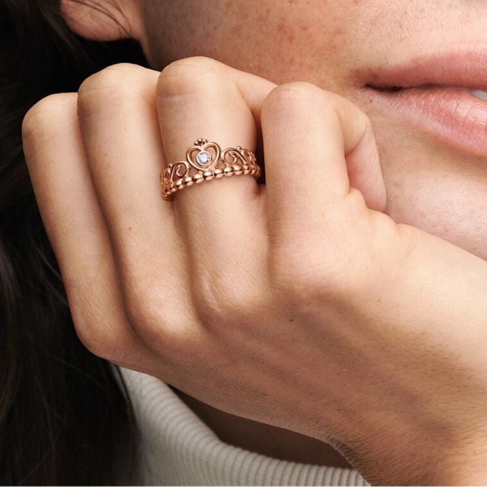 Princess Tiara Crown Ring